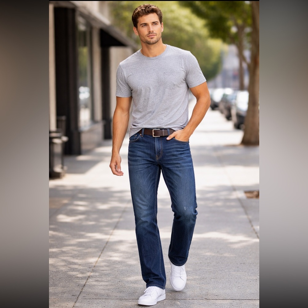 Aeropostale Essex Straight Leg Jeans Dark Wash — Size 32x31.5